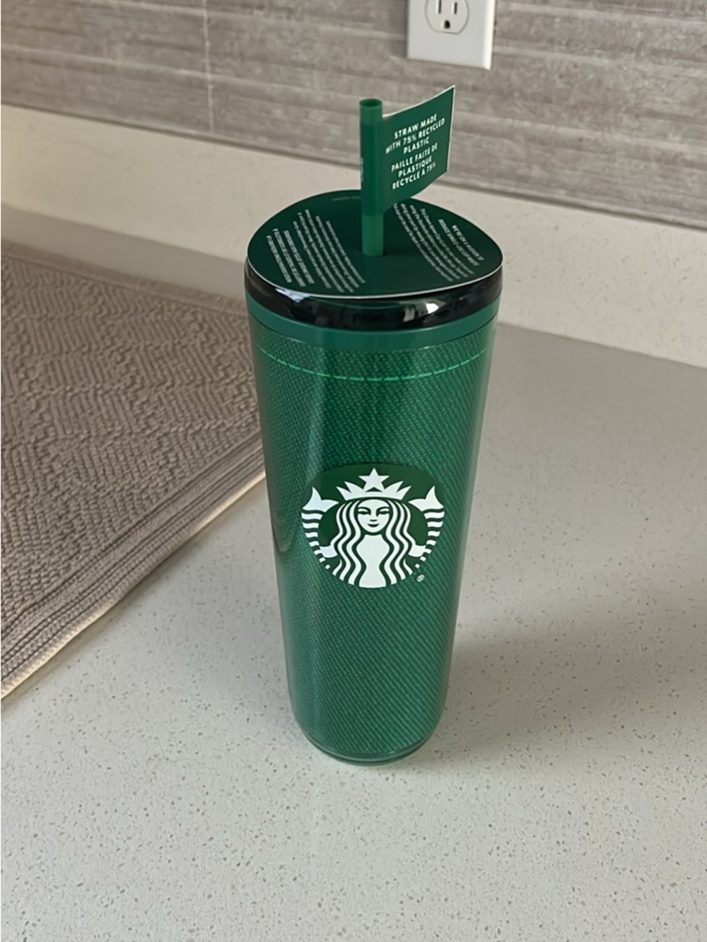 Reusable Bottle Bottom with SKU